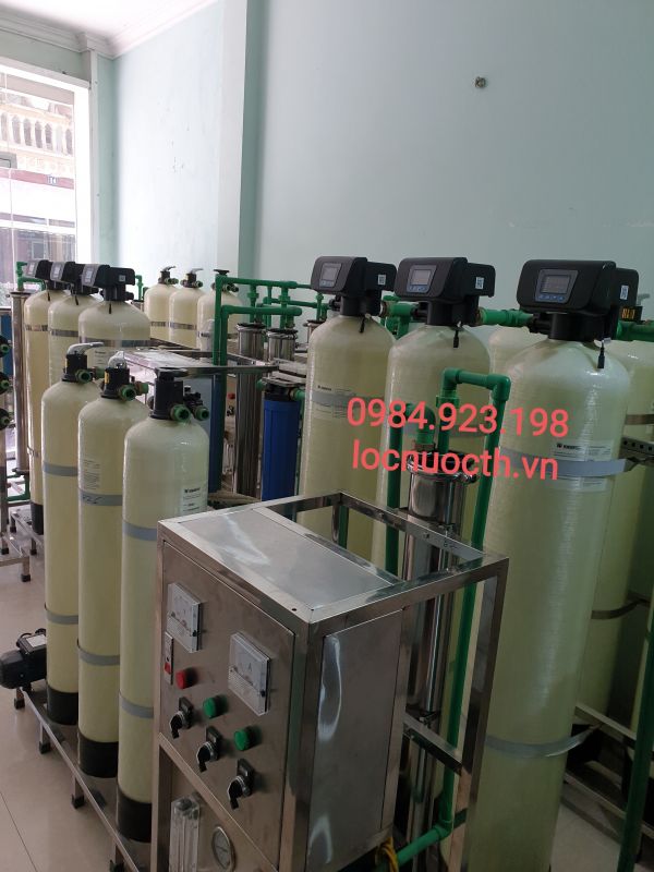 Dây chuyền nước tinh khiết đóng chai