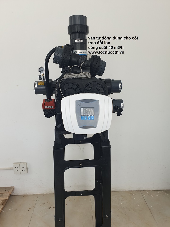 Van tự động sục rửa trong máy lọc nước công nghiệp